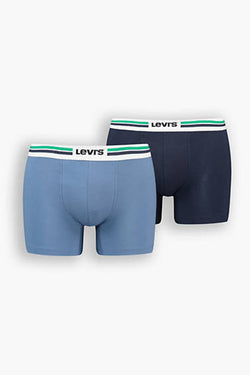 Levi's Sportswear Logo Boxer Briefs 2 pack Blue