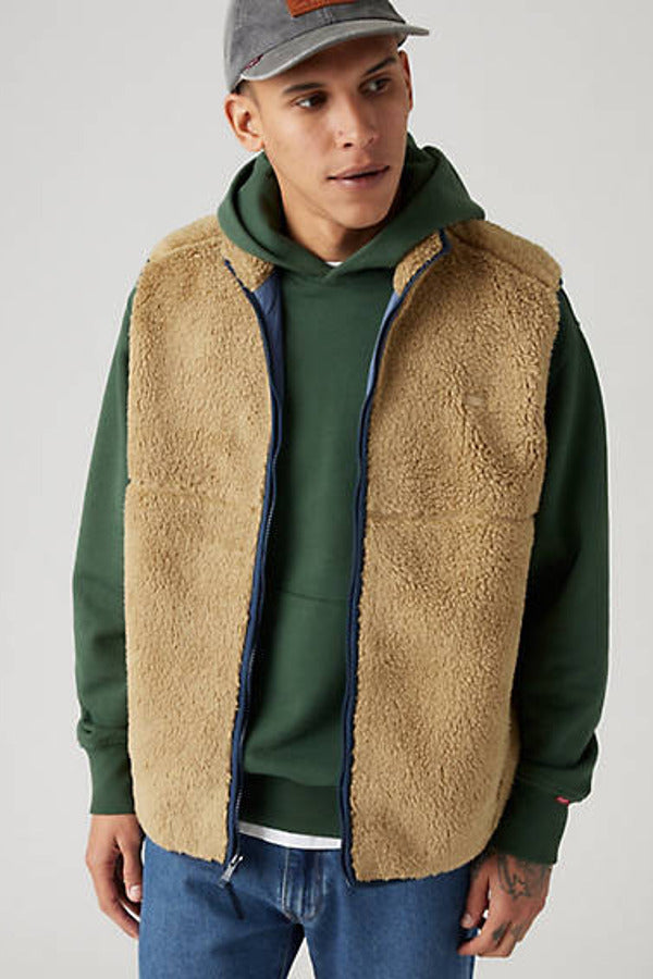 Levi's Summit Sherpa Jacket - Beige / Harvest Gold