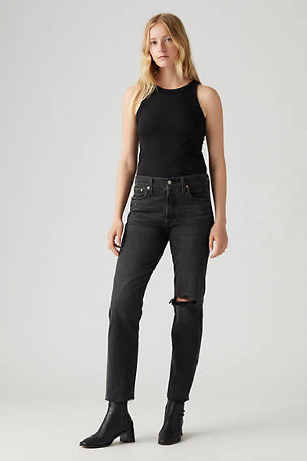 Levi's Wedgie Straight Jeans Black