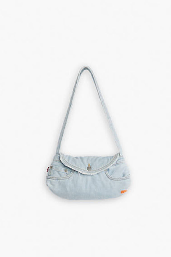 Levi's x E R L Denim Purse Blue