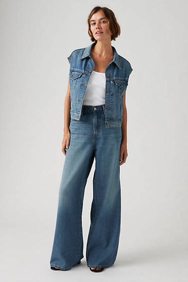 Levi's X L Straight Linen+ Denim Jeans Blue