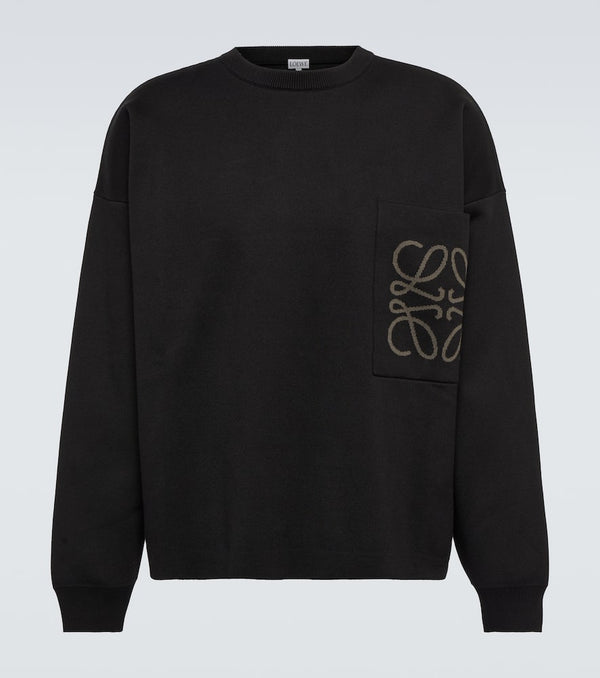 Loewe Anagram cotton-blend sweatshirt