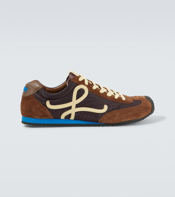 Loewe Ballet Runner 2.0 suede-trimmed sneakers