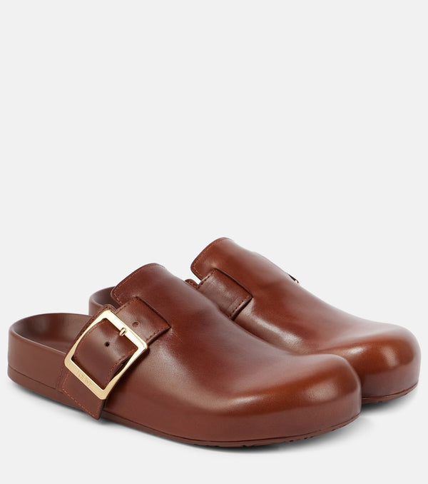 Loewe Ease leather clogs