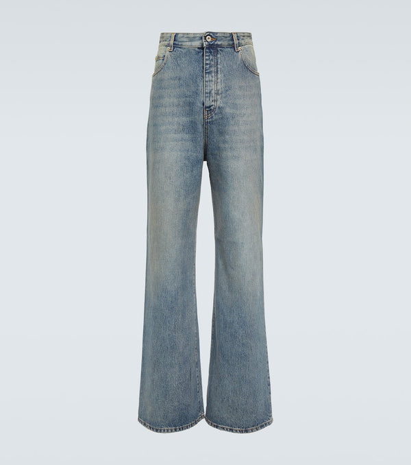 Loewe Faded wide-leg jeans