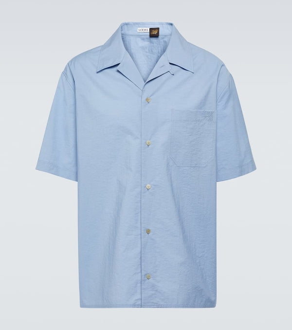 Loewe Paula's Ibiza cotton-blend bowling shirt