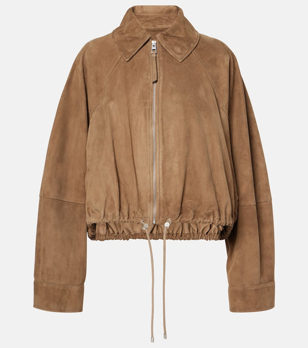 Loewe Suede bomber jacket