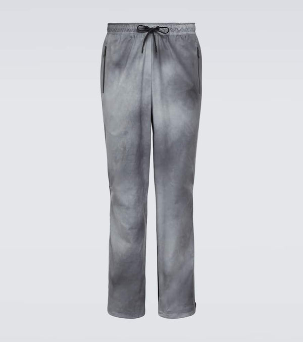 Loewe x On logo tie-dye technical sweatpants