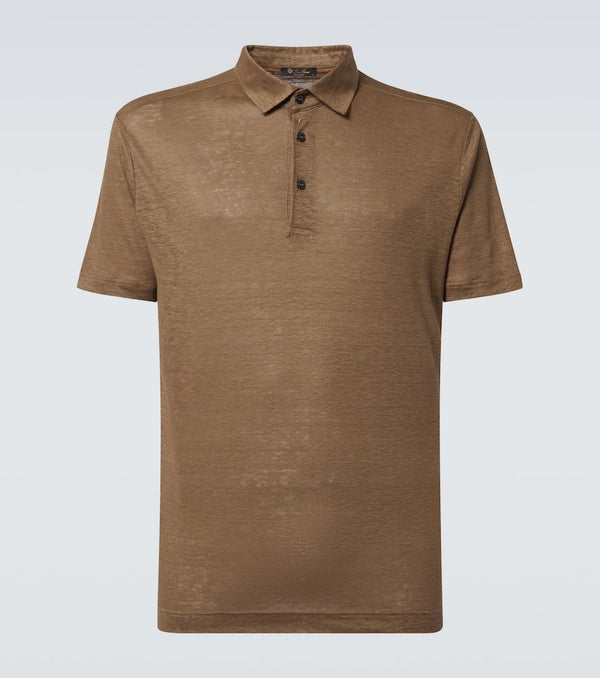 Loro Piana Linen polo shirt