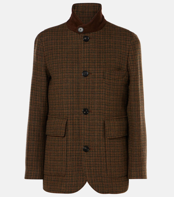 Loro Piana Roadster wool, cashmere, and mohair jacket