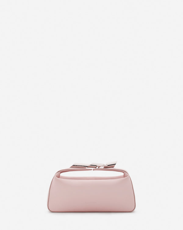 Haute Séquence Leather Clutch Bag For Women Rosé Lanvin
