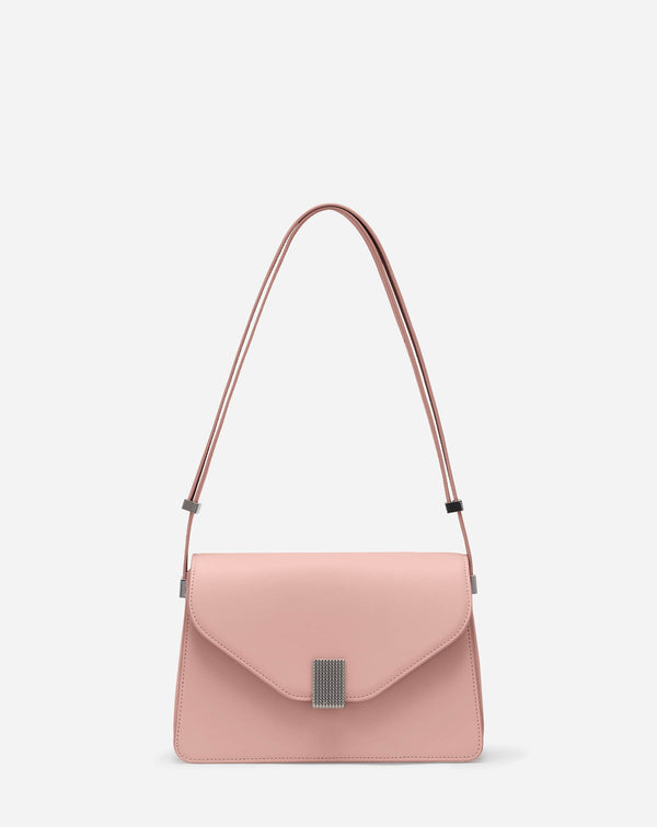 Concerto Leather Bag For Women Pastel Apricot Lanvin