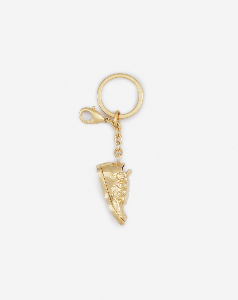 Curb Sneakers Brass Key Ring For Women Gold Lanvin