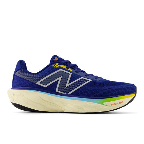 New Balance Fresh Foam X 1080 v14 in Blue Grey Orange Synthetic Wide