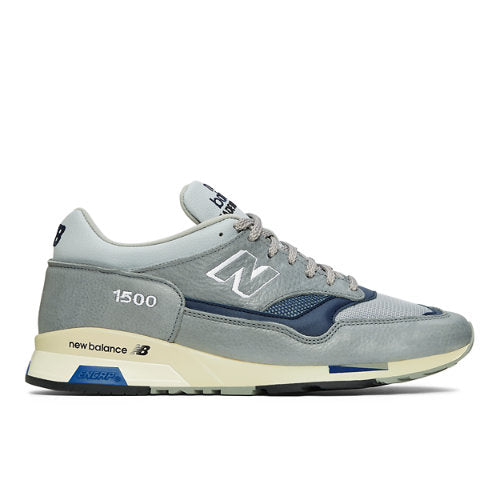 New Balance MADE in UK 1500 in Grey Blue White Suede Mesh