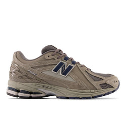 New Balance Men's 1906R in Grey/Blue Leather, 