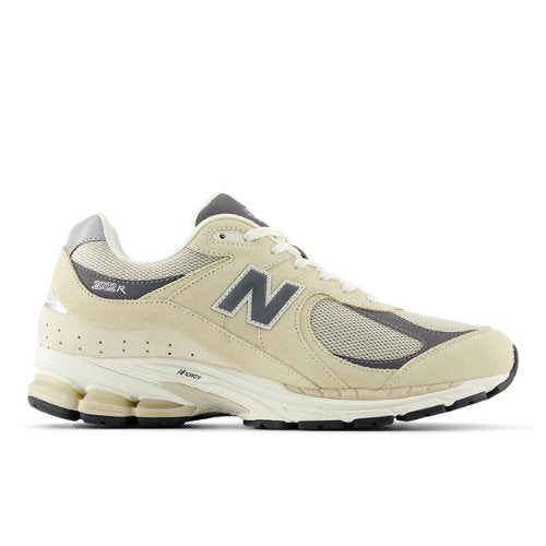 New Balance Men's 2002R in Beige/Grey Suede/Mesh, 