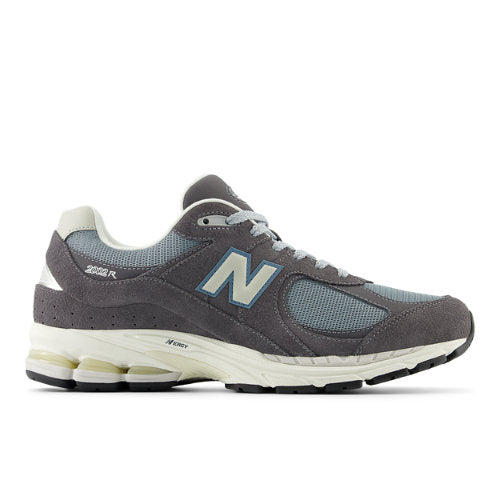 New Balance Men's 2002R in Grey Suede/Mesh, 