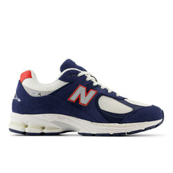 New Balance 2002R in Blue Red White Suede Mesh