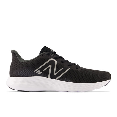 New Balance 411v3 in Black Grey Synthetic