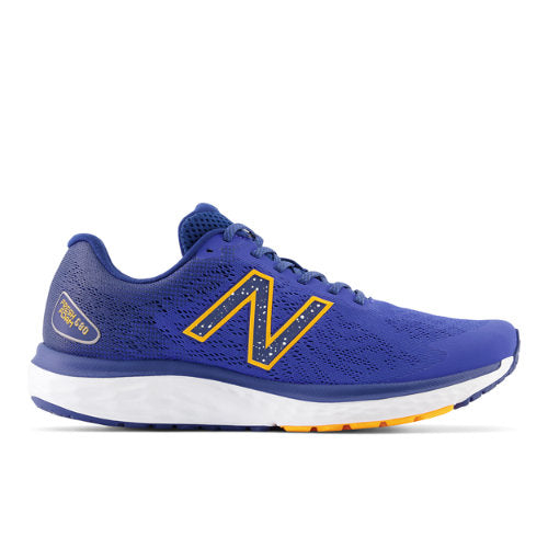 New Balance Fresh Foam 680v7 in Blue Orange Textile