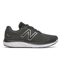 New Balance Fresh Foam 680v7 in Black White Synthetic