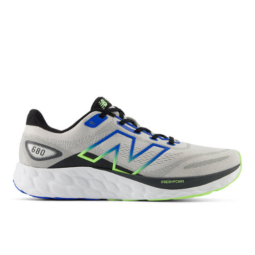 New Balance Fresh Foam 680 v8 in Grey Blue Green Black Textile