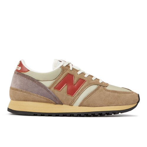 New Balance MADE 730/Mesh Brown Grey White