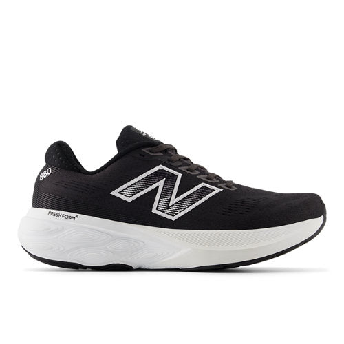 New Balance Fresh Foam X 880v15 in Black White Grey Synthetic X-Wide