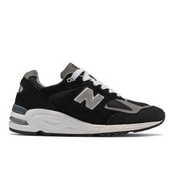 New Balance MADE in USA 990v2 Core in Black White Leather