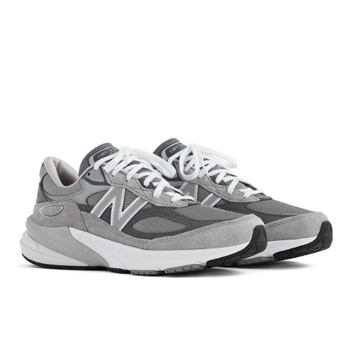 New Balance Made in USA 990v6 in Grey Suede Mesh