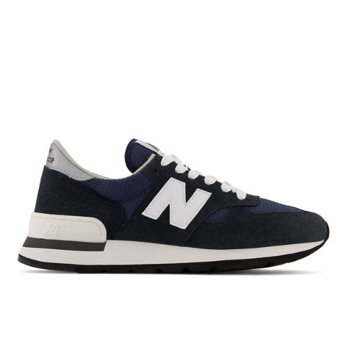 New Balance Men's MADE in USA 990v1 Core in Blue/White Leather, 