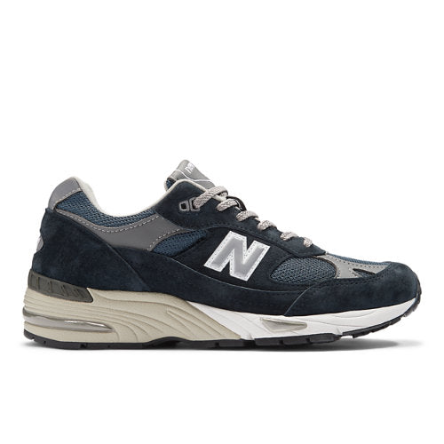 New Balance MADE in UK 991 in Blue Grey Suede Mesh