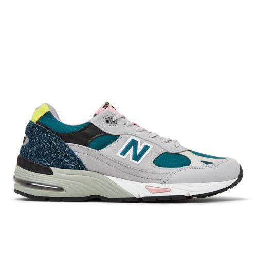 New Balance MADE 991/Mesh Grey Blue Pink