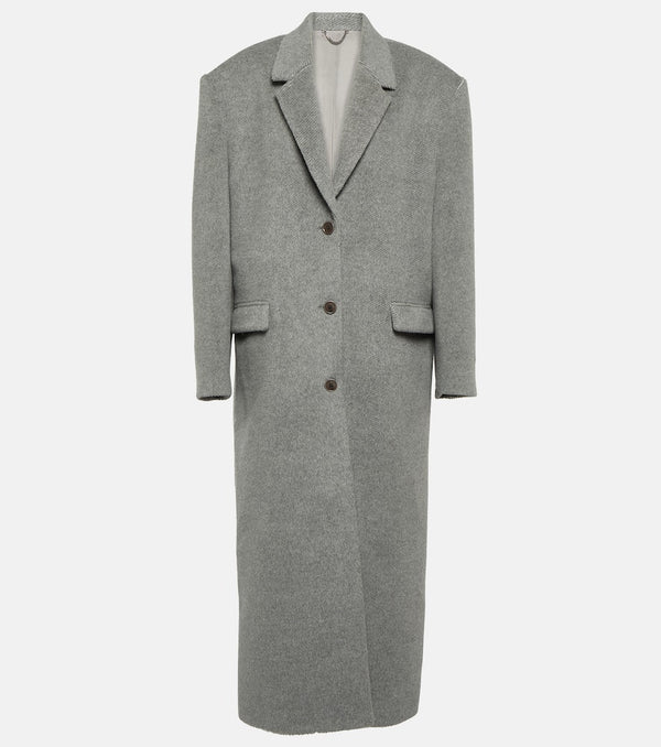 Magda Butrym Single-breasted alpaca and wool coat