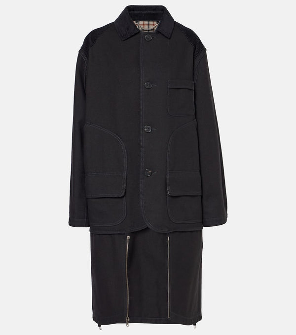 Maison Margiela Cotton and wool coat