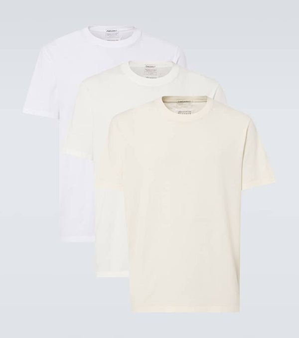 Maison Margiela Set of 3 cotton jersey T-shirts