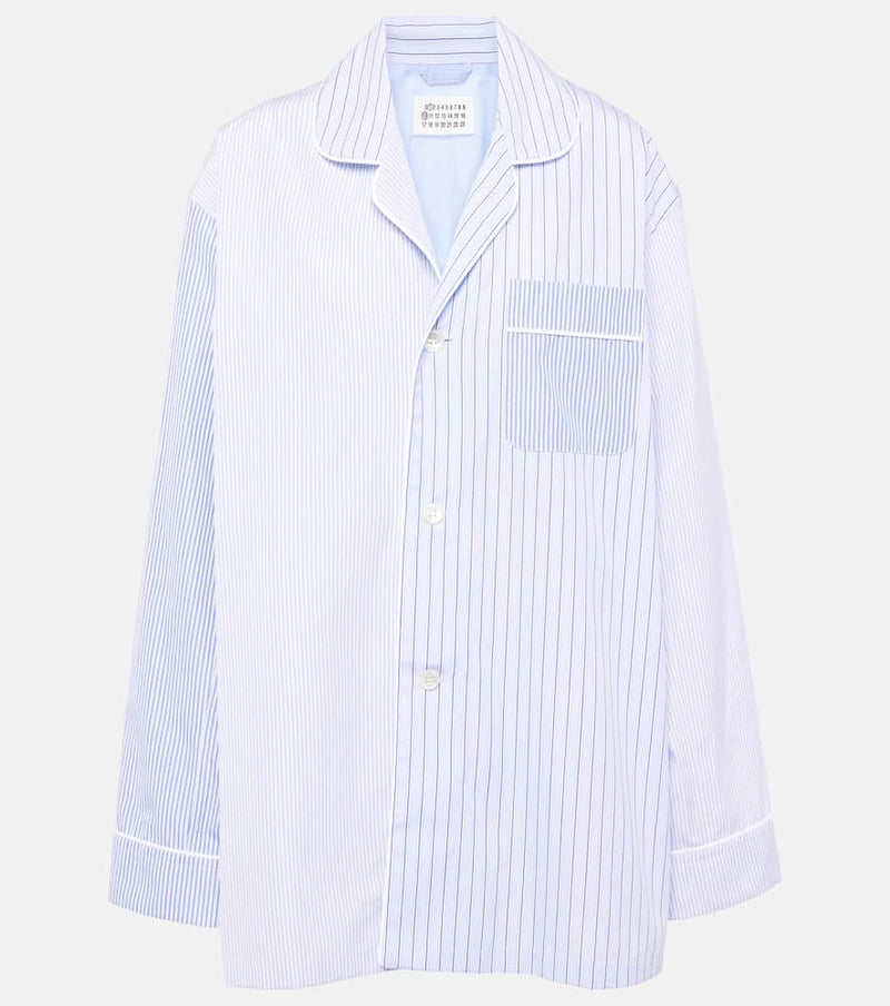 Maison Margiela Striped cotton shirt