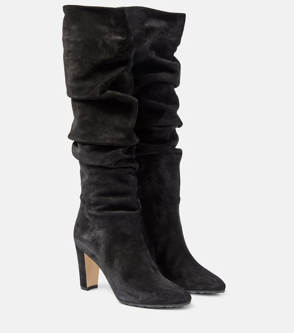 Manolo Blahnik Calassohi 90 suede mid-calf boots