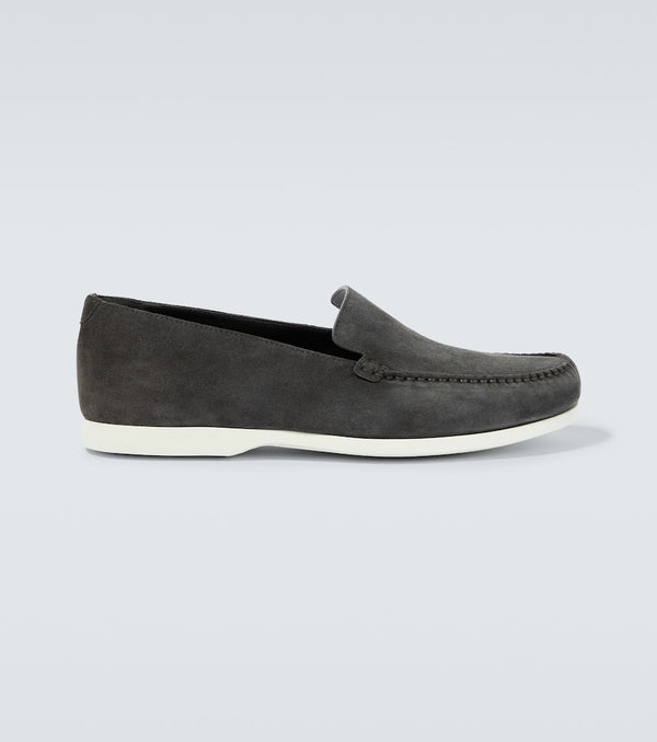 Manolo Blahnik Monaco suede loafers