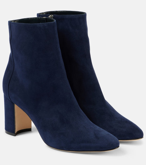 Manolo Blahnik Rosie suede ankle boots