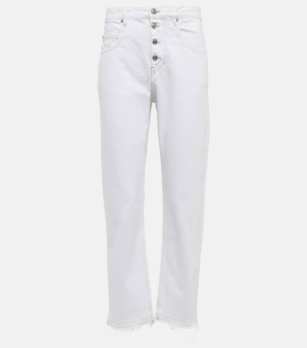 Marant Etoile Belden high-rise straight jeans