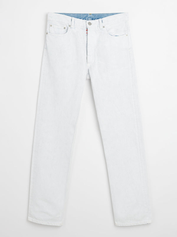 Maison Margiela 5 Pocket Pants White Paint 