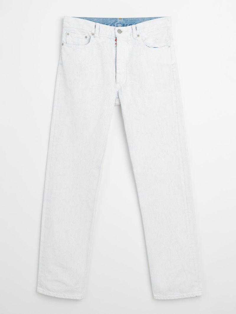 Maison Margiela 5 Pocket Pants White Paint