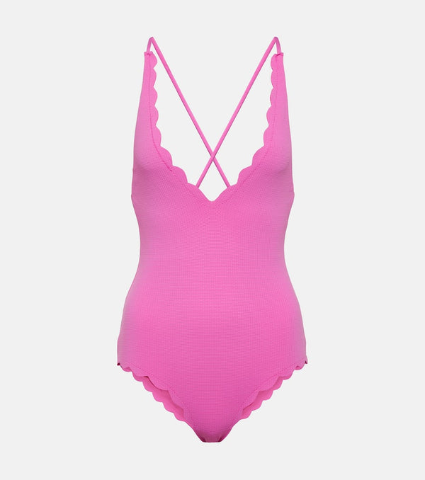 Marysia North Maillot scalloped swimsuit