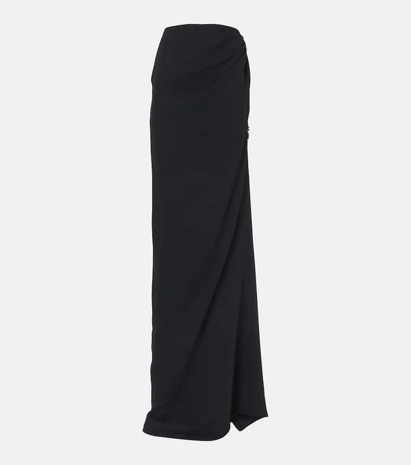 Maticevski Indominable draped maxi skirt