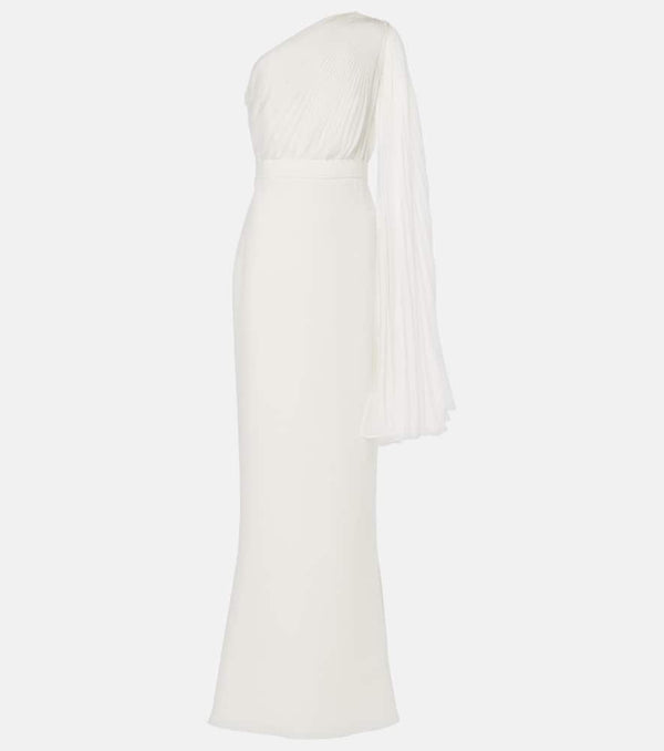 Max Mara Bridal Lorena chiffon and cady gown