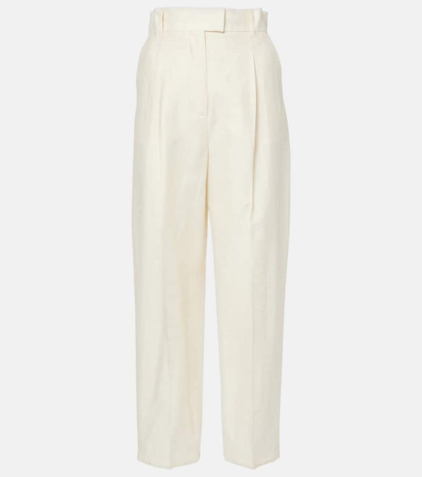 Max Mara Efedra high-rise straight pants