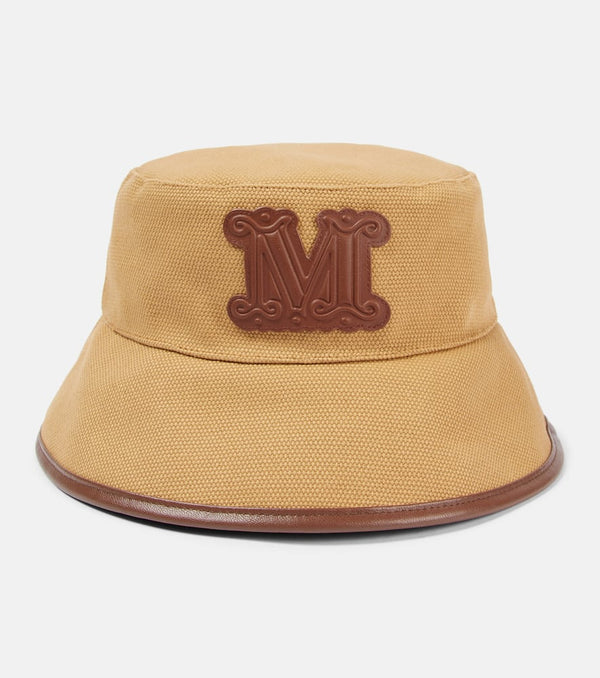 Max Mara Esperia canvas bucket hat