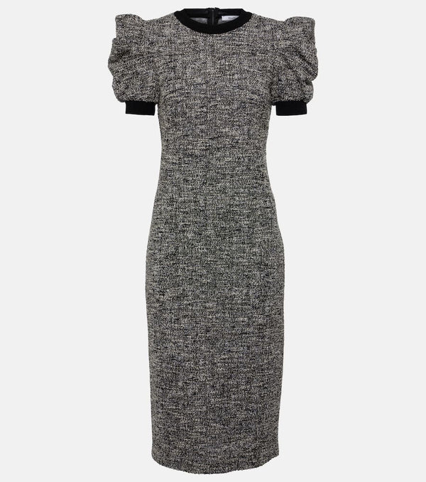 Max Mara Ieti cotton-blend midi dress